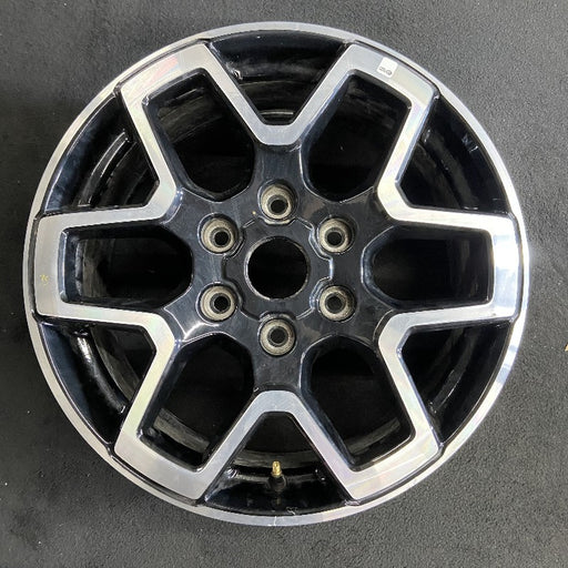 18" BRONCO 21-24 18x7.5 6 double spoke Original OEM Wheel Rim - Front View