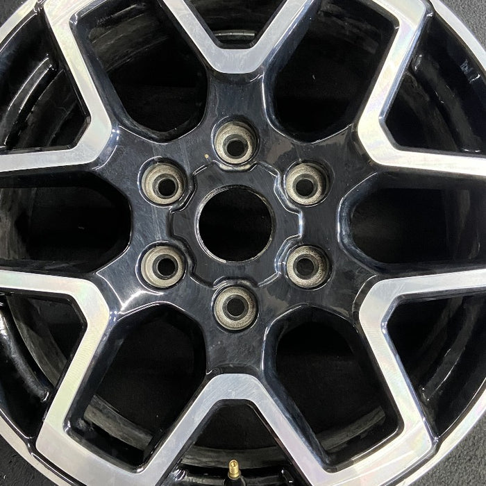 18" BRONCO 21-24 18x7.5 6 double spoke Original OEM Wheel Rim - Angle View