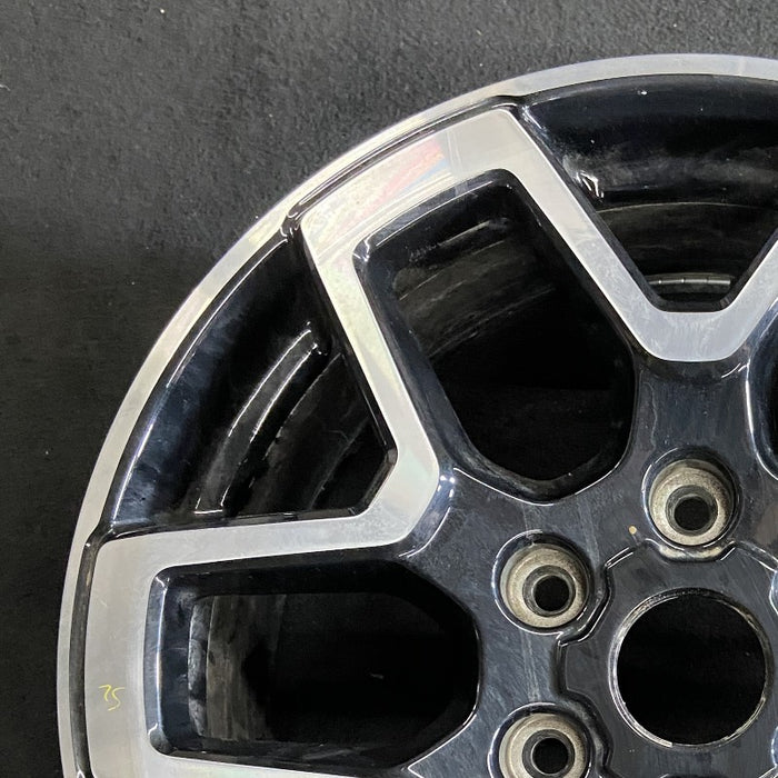 18" BRONCO 21-24 18x7.5 6 double spoke Original OEM Wheel Rim - Side Profile