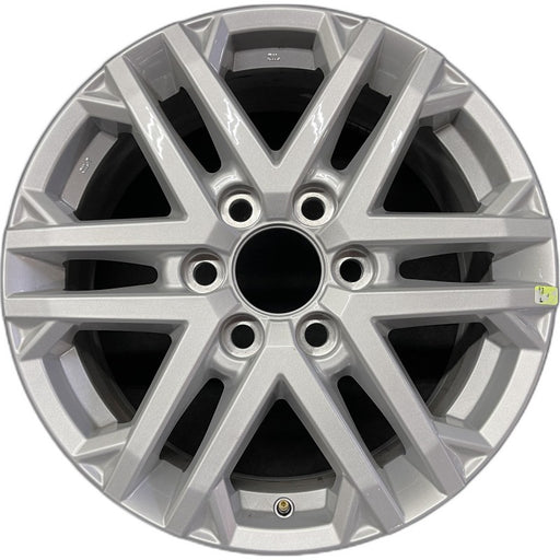 18" SEQUOIA 23-24 18x7.5 6 double spoke silver Original OEM Wheel Rim - Front View