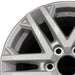 18" SEQUOIA 23-24 18x7.5 6 double spoke silver Original OEM Wheel Rim - Angle View