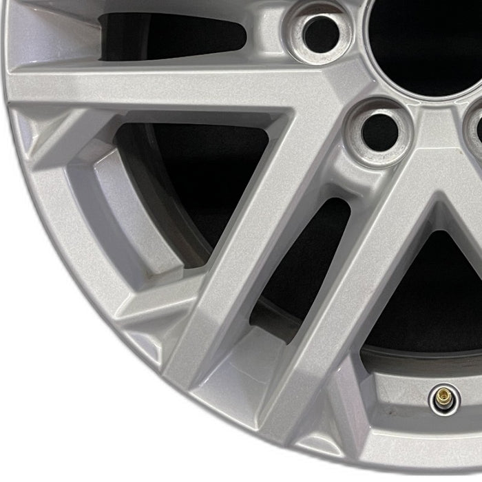 18" SEQUOIA 23-24 18x7.5 6 double spoke silver Original OEM Wheel Rim - Back View
